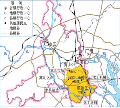 家具產業在順德的集聚與演進